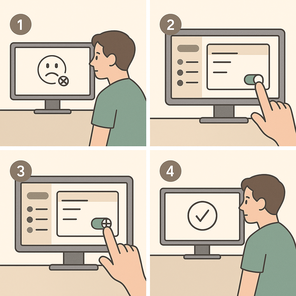 DNS 서버 응답 없음