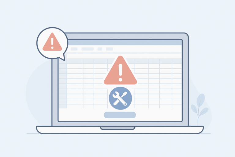 엑셀 셀 서식 오류